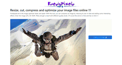 Desktop Screenshot of freshpixels.net